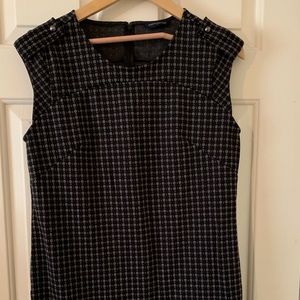 Banana Republic black/gray dress